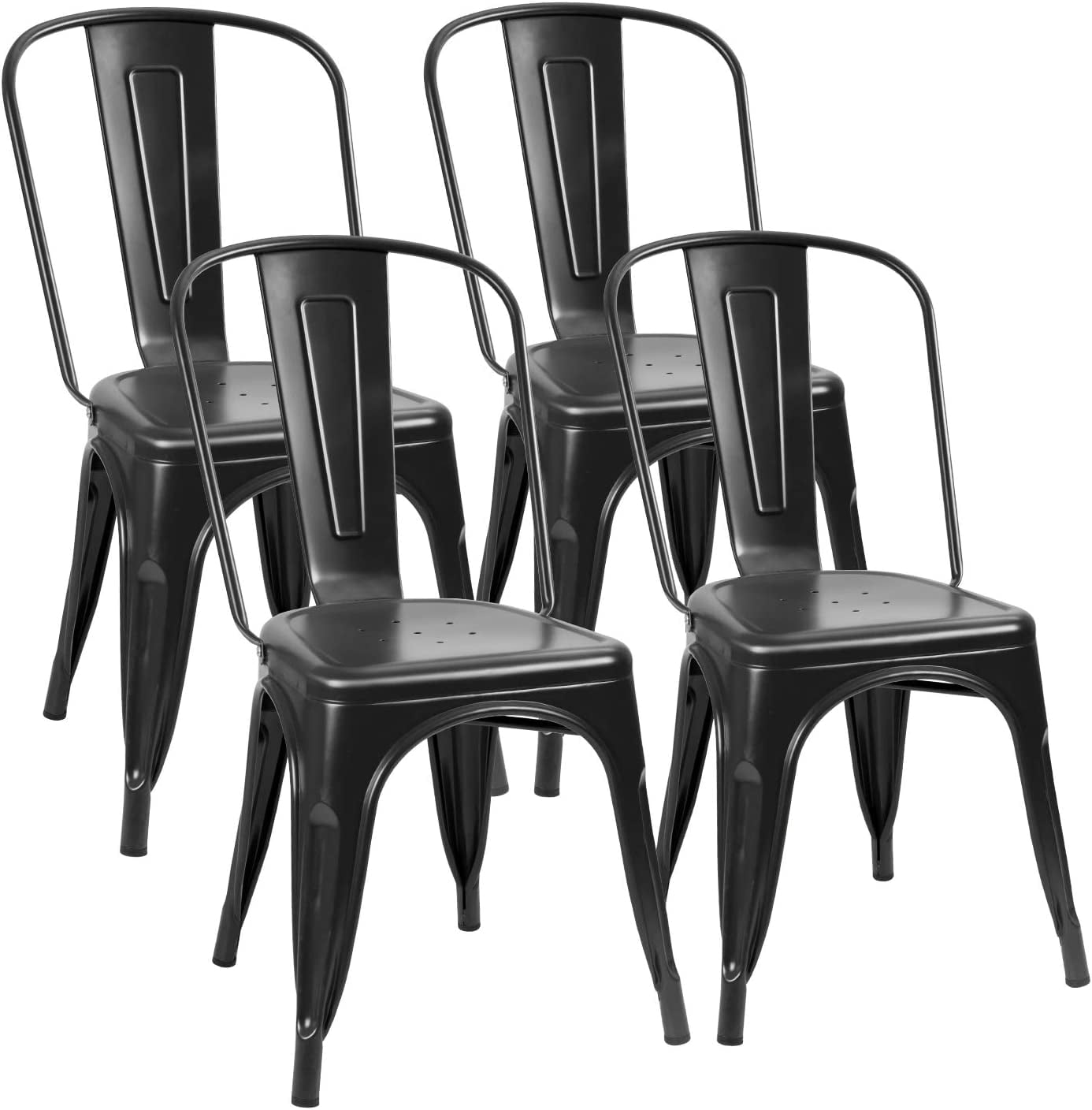 Metal Dining Chairs Stackable Kitchen Dining Chairs Metal Chairs Bistro