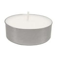 thumbnail image 3 of Mainstays White Unscented Indoor/Outdoor Oversized Tealight Candles,6 Count, 3 of 5