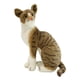 thumbnail image 4 of Lindos gatos de peluche de simulación, regalo de cumpleaños suave, compañía para el hogar. Negro 20cm, 4 of 9