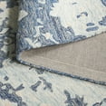 thumbnail image 5 of SAFAVIEH Pine Jalen Oriental Area Rug, Blue/Ivory, 6' x 6' Round, 5 of 10