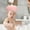 Pink, variant on Vikakiooze Shower Shield Shower For Kids Visor Hat For Eye And Ear Protection For 0-9 Years Old Children Cute Shape Makes The Baby Bath More