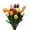 Pink, variant on VINOIC 15-Pcs Multicolor Artificial Tulips Stems PU Realistic Flowers for Spring Wreath Centerpiece Decor
