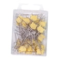 thumbnail image 2 of segolike Straight Pins Hand Sewing Pins for DIY Activities Parties Wedding Decoration Yellow, 2 of 9