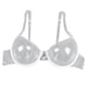 thumbnail image 1 of Sujetadores con Aros para Mujer, Acolchado, Desechable, Suave, Cubierta Completa, Ropa Interior, Bikini - claro, 32A Zulema Sujetador transparente desechable suave, 1 of 8