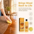 thumbnail image 3 of Beeswax Furniture Polish & Conditioner Wood Cleaner Restorer and Shine Care Wax for Cabinets, Floors, Tables & Wooden Furniture, 3 of 7