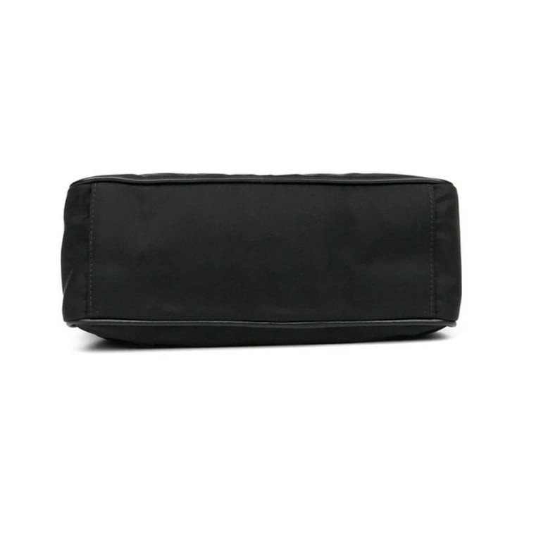 PRADA Tessuto Nylon Mini Camera Crossbody Bag Black 1278536