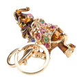 thumbnail image 3 of Colgante de coche, llavero exquisito con incrustaciones de diamantes de imitación, colgante de elefante para bolso, llavero de metal, estándares líderes en la industria, 3 of 12