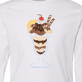 thumbnail image 4 of Inktastic Ice Cream Sundae Long Sleeve Youth T-Shirt, 4 of 5
