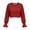 Red, variant on New Women's Sweatshirt for Outdoor Running, Loose Long-Sleeve Top, Breathable and Can Be Worn as Outerwear.