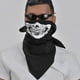 thumbnail image 3 of Bufanda de esqueleto gótico de máscara facial de invierno para hombre a escala perfke Figuras de acción Máscara Gorra Bufanda, 3 of 9
