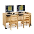thumbnail image 2 of Enterprise Double Computer Desk, 2 of 5