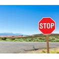 thumbnail image 3 of STOP stop sign sign in aluminum metal thick octagonal for exterior, 3 of 5