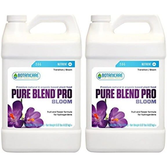 Botanicare 1 Gal Pure Blend Pro Bloom Organic Plant Food, 2-Pack --P#EWT43 65234R3FA623114