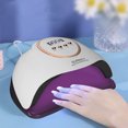 thumbnail image 4 of Nail Lamp Quick Nail Dryer With 4 Timer Settings LCD Display LED Gel Nail Lamp With Portable Handle Nail Art Curing Lamp For Manicure And Pedicure, Xinsrenus Under $5! Nail Lamp Quick, 4 of 7