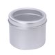 thumbnail image 1 of Artículos de liquidación de JINESXIAO Ventas hoy Tarro de aluminio vacío para cosméticos Contenedor de hojalata Caja plateada Tapa de rosca Artesanía, 1 of 1