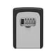thumbnail image 1 of Caja de seguridad para llaves para exteriores de 1 pieza con código de 4 dígitos, resistente al agua y al óxido, para garajes, escuelas y oficinas, color gris, 1 of 5