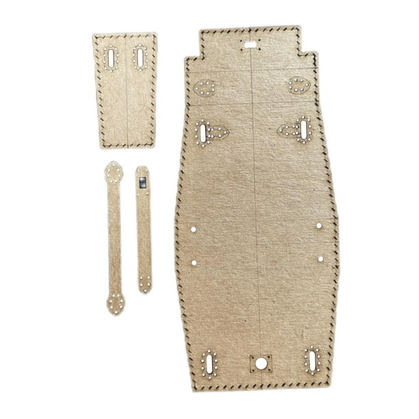 Mini Template Kraft Cardboard tiny Stencil, Coin Purse Leather