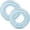 Blue Long Striped, variant on 33 inch Inflatable Pool Floats for Adults- 2 Pack Striped Floaties Pool Tubes Swim Rings Inflatable Pool Float for Swimming Pool Party Lake Beach Adults