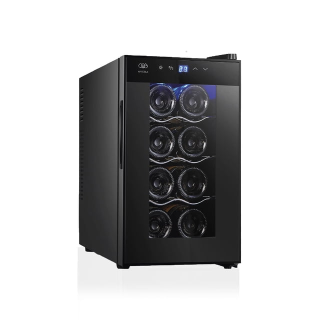 Cava de Vino AVERA Enfriadora 8 Botellas EV8 1 Zona Temp Regulable