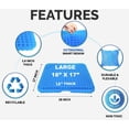 thumbnail image 3 of Large Cooling Gel Seat Cushion, Breathable Honeycomb  Chair Pad with Non-Slip Bottom Cover，car seat cushion，Office seat cushion，Wheelchair cushion, 3 of 8