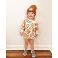 thumbnail image 2 of Newborn Baby Girl Halloween Outfit Cute Pumpkin Ghost Sweatshirt Bubble Romper Oversized Bodysuit My First Halloween Clothes, 2 of 7