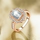 thumbnail image 1 of Fiudx Anillo de Compromiso con Diamantes Brillantes y Circonitas para Mujer, Ideal para Bodas y para Tu Pareja., 1 of 6
