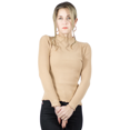 thumbnail image 1 of Sueter Mujer Cuello Alto Manga Larga Sueteres Casual Sweater, 1 of 5