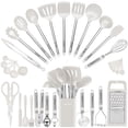 thumbnail image 1 of Juego de utensilios de cocina BESTZMWK Silicone Cooking 33 Gadgets, 1 of 7