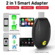 thumbnail image 1 of Adaptador Inteligente Carplay con Cable A Inalámbrico 2 en 1 Android Auto Mini Box Conectar y Usar Conexión Rápida WiFi USB Tipo C, 1 of 5