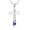 Blue, variant on Always in My Heart - Cross Urn Pendant Pet Cremation Jewelry for Ashes Urn Necklace Lockets for Human Ashes Holder Necklace for Furry Friend Family