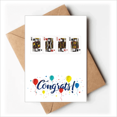 thumbnail image 1 of heart spade club k pattern Wedding Cards Congratulations Greeting Envelopes, 1 of 3