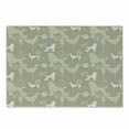 thumbnail image 1 of Dog Lover Cutting Board, Pet Animals Accessories Leash Paw Print Bone Ornamental Abstract Illustration, Decorative Tempered Glass Cutting and Serving Board, Small Size, Tan White, by Ambesonne, 1 of 1