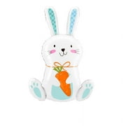 Easter Bunny Shape Foil Balloon Kids Easter Balloons and Easter Themed Party Supplies