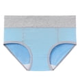 thumbnail image 1 of Women's Breathable Underwear High Waist Stretch Briefs Soft Underpants Breathable Ladies Panties, 1 of 9