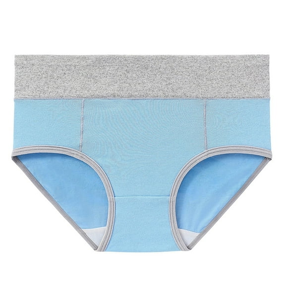 Women's Breathable Underwear High Waist Stretch Briefs Soft Underpants Breathable Ladies Panties
