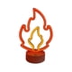 thumbnail image 1 of Monstrate Suministros para fiestas, letrero de neón con llama, además de celebración, decoración de para niños o mujeres, pequeñas empresas Iluminación y accesorios fuego, 1 of 6