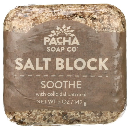 Pacha Soap Co.'s Salt Block, Soothe, 1 Count, 5 oz