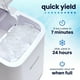 thumbnail image 3 of Máquina de hielo Nostalgia Thermostar automática autolimpiante blanca, 3 of 5