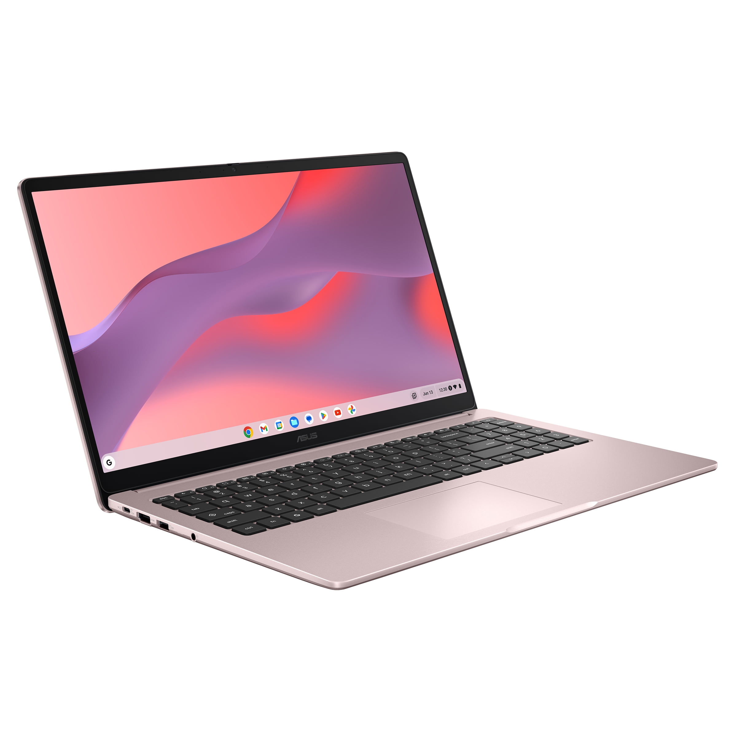ASUS CX15 15.6 inch FHD IPS Chromebook Laptop Intel Celeron N4500 4GB RAM 128GB eMMC Cream Pink