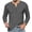 2 Dark Gray, variant on Henley Shirts for Men Muscle Fit Gym T Shirts Long Sleeve Button Sports T-Shirts Moisture Wicking Fitted Casual Tops Solid Colour Designer Tshirts Spring Running Training Gear