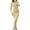 Khaki, variant on biudgviw Maxi Dresses for Women Fashion Long Sleeve Mock Neck Bodycon Dress Slim Lounge Fall Long Party Dress