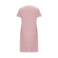 thumbnail image 6 of HomeGardon Women's Sleepwear Nightgowns for Women,Fashion Print Medium Length Dress Oversized Short Nightgown Fashion Chest Print Short Sleeve Nightdress,S-XXL, 6 of 6