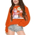 thumbnail image 2 of EnJoCho Toddler & Little Girls Christmas Snowman Printed Loose Sweater, Happy Holidays Casual Winter Fall Warm Pullover for Small Children, 2 of 4