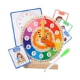 thumbnail image 4 of Relojes didácticos para, juguete sensorial, actividad horaria, ayuda didáctica portátil para aprender el , herramienta educativa para bebés y ni, 4 of 8