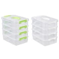 thumbnail image 4 of Fourth Floor Storage Box 252316cm Transparent Visibility Storage Send Tool Grid 1pcs Sticker), 4 of 8