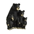 thumbnail image 4 of Estatua de oso negro, figura decorativa, coleccionable, adorno creativo de escritorio para Estilo A, 4 of 9