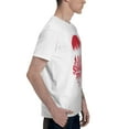 thumbnail image 3 of Stranger Things Group Shot Bike Ride Upside Down Silhouette Men's Basic Short Sleeve T-Shirt White Medium, 3 of 5