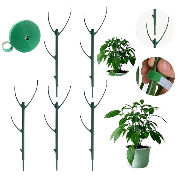 Stackable Monstera Plant Support Stakes - Garden Plant Poles, Indoor Outdoor Climbing Plant Holders,Monstera Stem Supports, Vertical Growth, Plant Stakes for Vines, Home Garden, Christmas