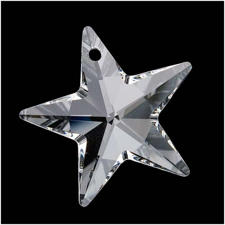 - Swarovski Crystal, #6714 Star Pendant 40mm, 1 Piece, Crystal