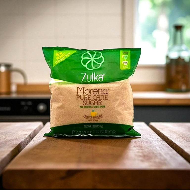 Zulka Azucar Morena Pure Cane Sugar 1lb, Pack of 1 - Walmart.com